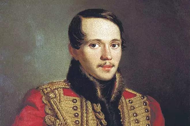 시인 mikhail lermontov.
