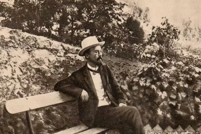 Anton Chekhov di taman