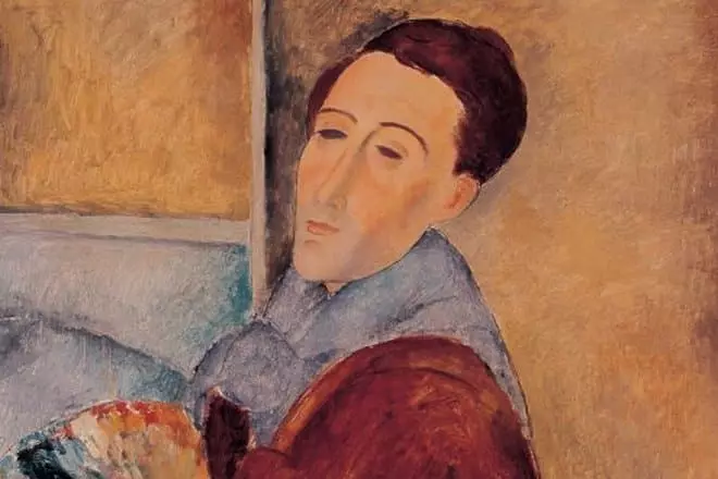 Zelfportret Amedeo Modigliani
