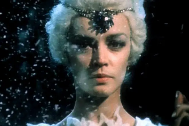 Natalia Trubnikova yn 'e film "The Mystery of the Snow Queen"