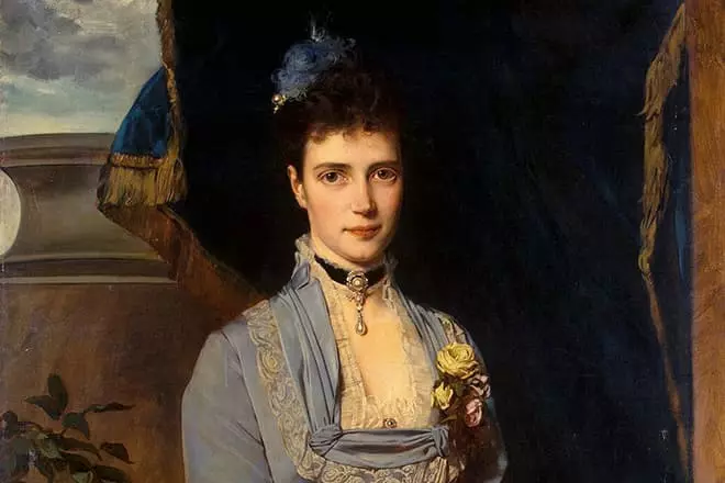 皇后玛丽Fedorovna肖像