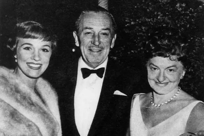 Julie Andrews, Walt Disney i Pamela Travers