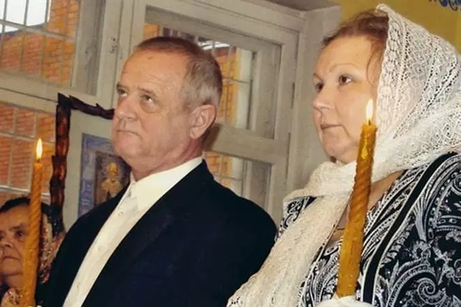 Vladimirs Kvahkovs un viņa sieva Nadezhda Mikhailovna