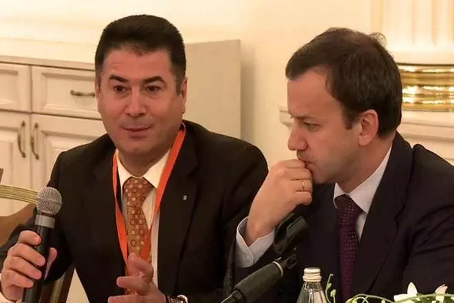 Azad Babaev og Arkady Dvorkovich