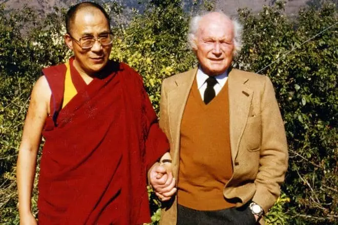 Dalai Lama XIV ja Heinrich Harrer