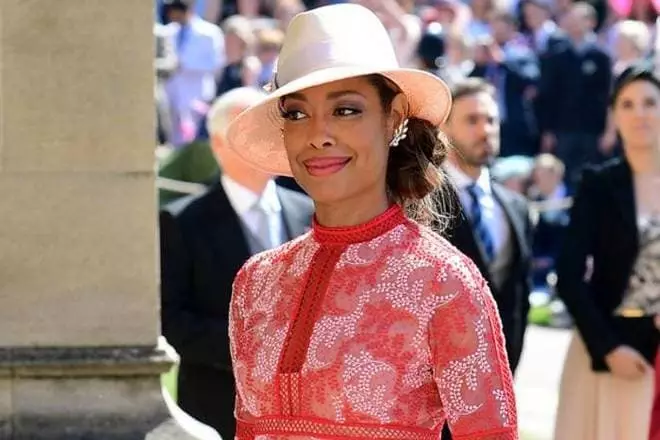 Gina Torres en la boda Megan March