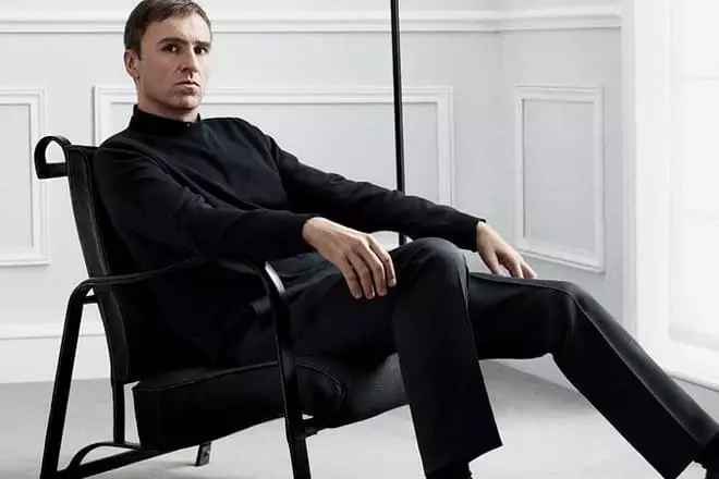 Designer Raf Simons.