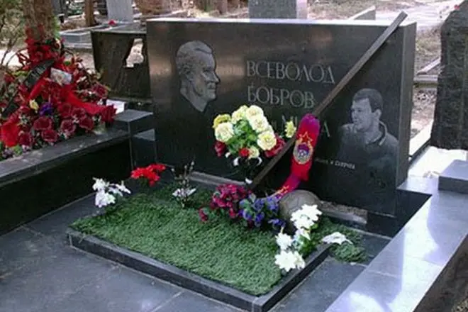 Grave of Vsevolod Bobrov