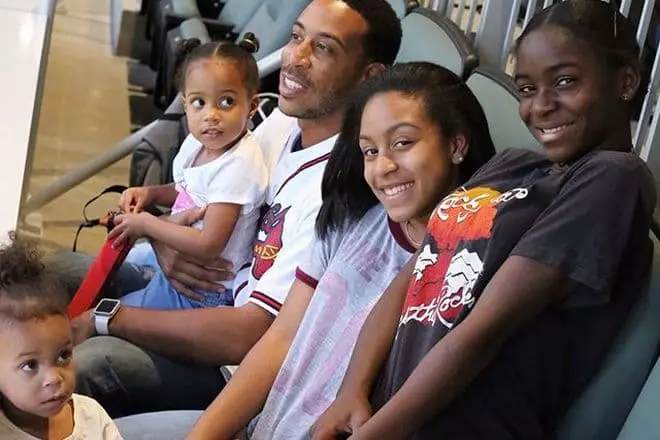 Ludacris met kinderen
