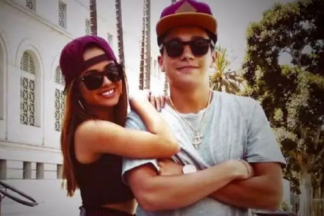 Becky Ji en Austin Mahone