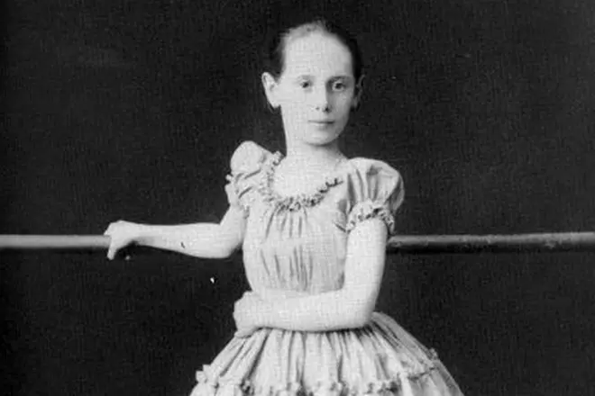 Anna Pavlova gyermekkorban