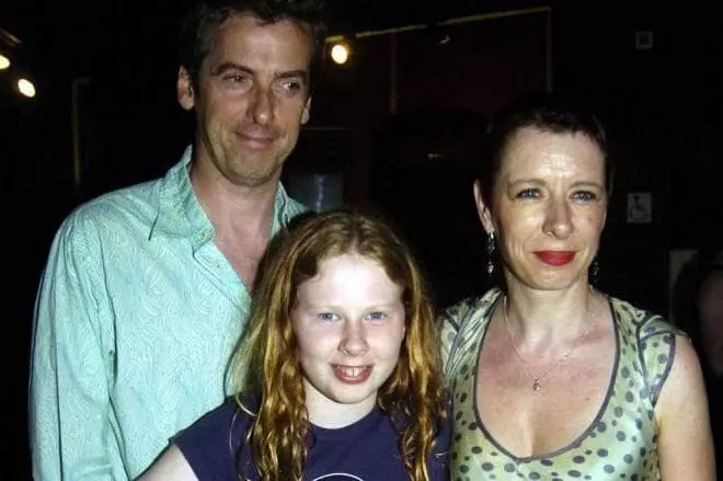 Peter Capaldie med familie