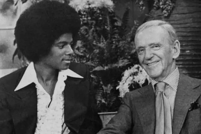 Michael Jackson und Fred Aster