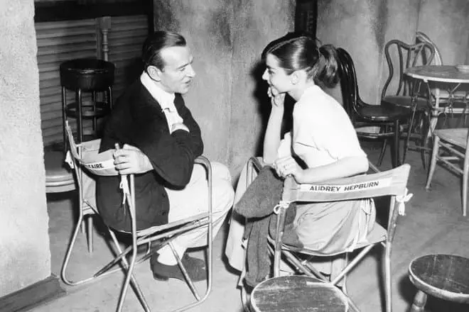 Fred Aster en Audrey Hepburn