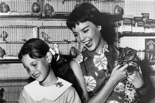 Natalie Wood ja hänen sisarensa Lana Wood