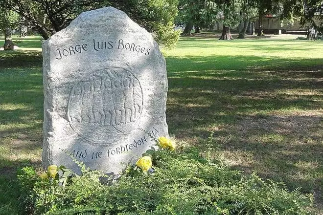 Tomb Jorge Louis Borges.