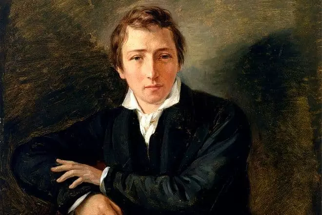 Portret van Heinrich Heine