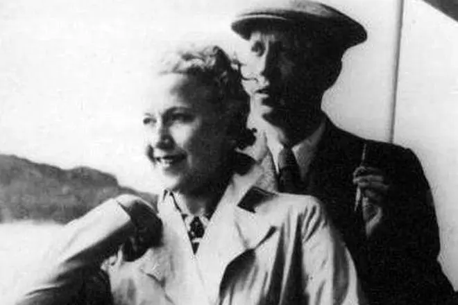 Olga Shainpflugova i Karel Chapek