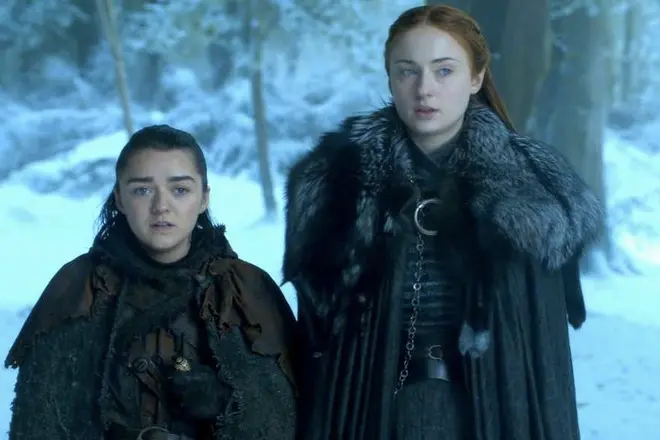 Arya i Sansa Stark