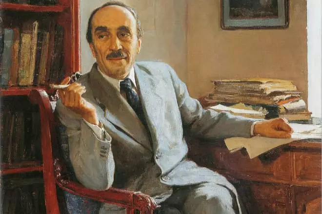 Porträt eines Wissenschaftlers Nikolai Semenova