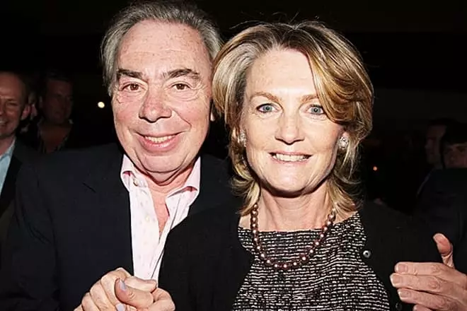 Andrew Lloyd Webber i la seva dona Medelin Herdo