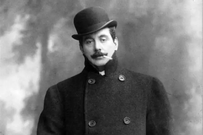 Compositore Giacomo Puccini.