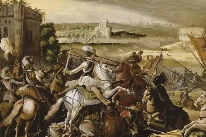 Heinrich IV ბრძოლაში თაღოვანი