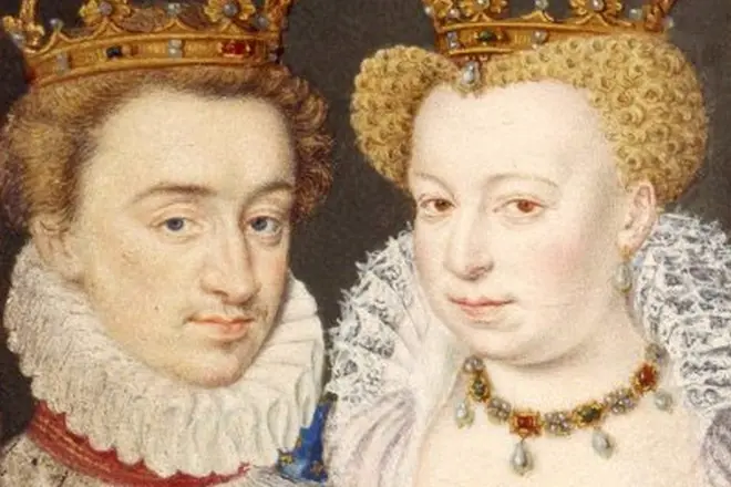 Heinrich IV e Margarita Valua
