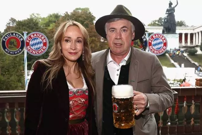Carlo Ancelotti och hans fru Marianne