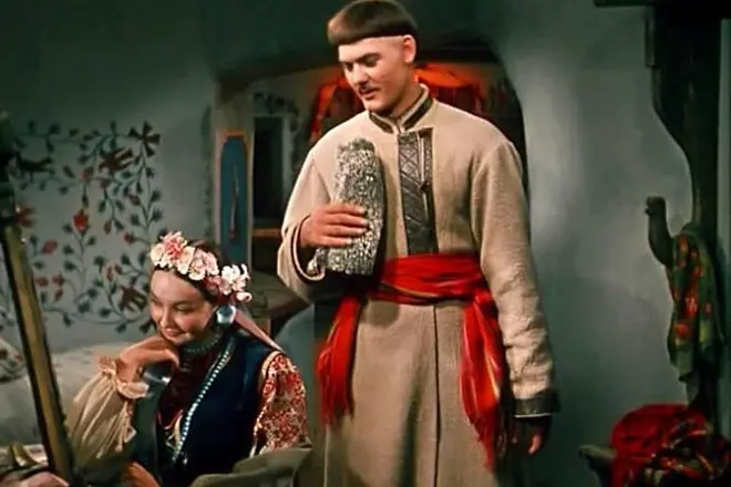 Kovářská Vakula a Oksana (rám z filmu)