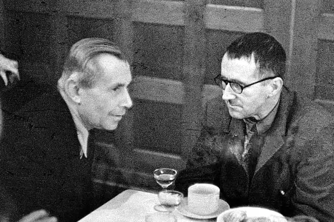 Bertold Brecht en Herbert Jering