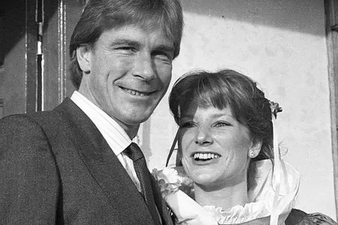 James Hunt en zijn tweede vrouw Sarah Lomaks