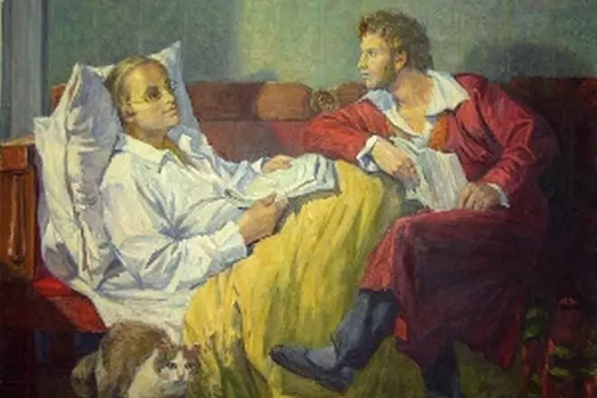Anton Delvig və Alexander Puşkin