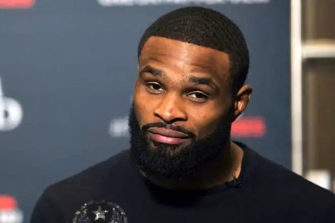 Hairstyle Tyron Woodley.