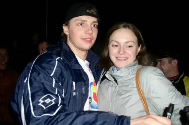 Ivan Tkachenko e sua esposa