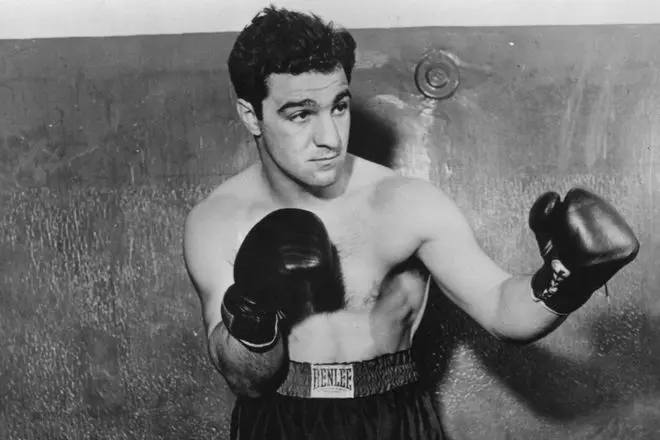 Boxer Rocky Marchiano.