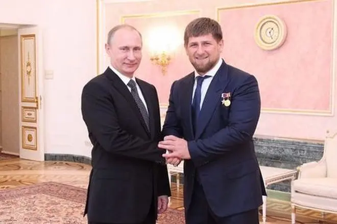 ۋىلادىمىر پۇتىن ۋە Ramzan Kadyrov