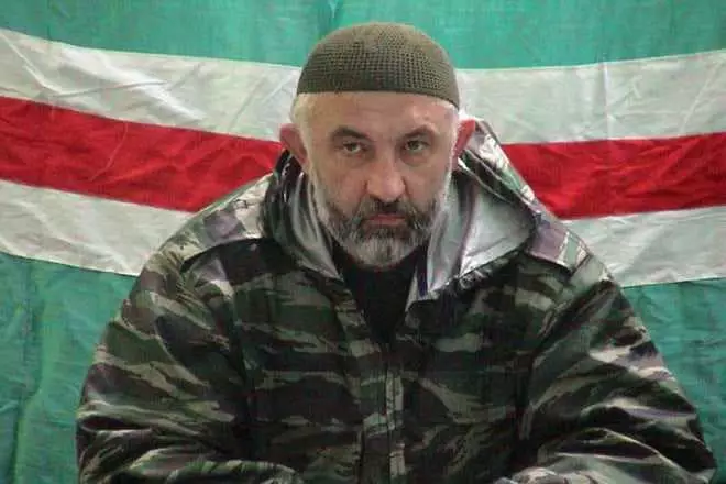 Rais wa Chechnya Aslan Maskhadov.