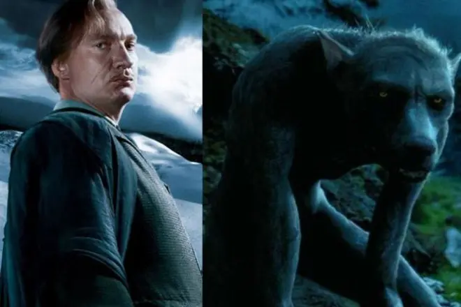 Remus Lupine en werwolf