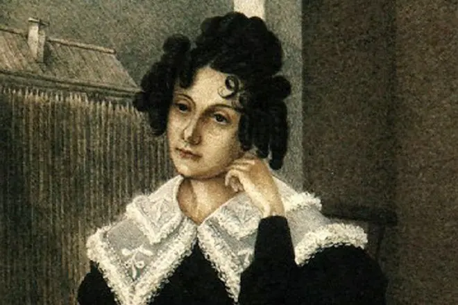 Portrait of Maria Volkonskaya.