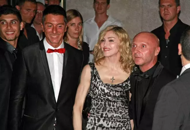 Stefano Gabbana, Madonna a Domenico Dolce