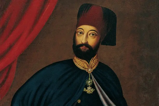 Portretul lui Mahmoud al II-lea.