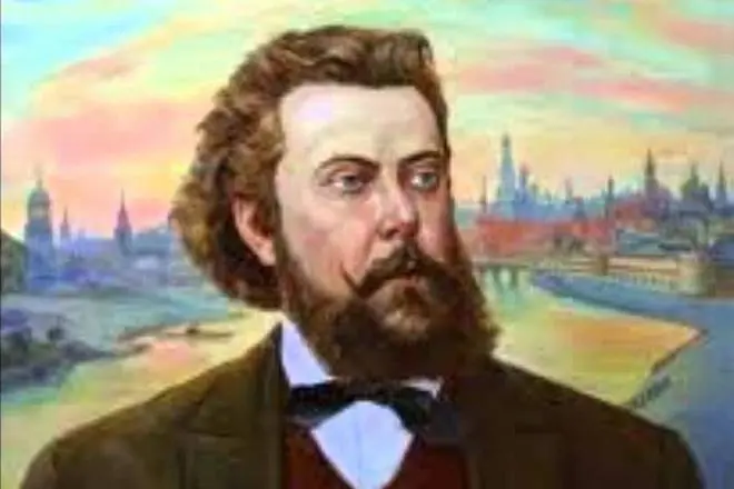 Portret van bescheiden Musorgsky