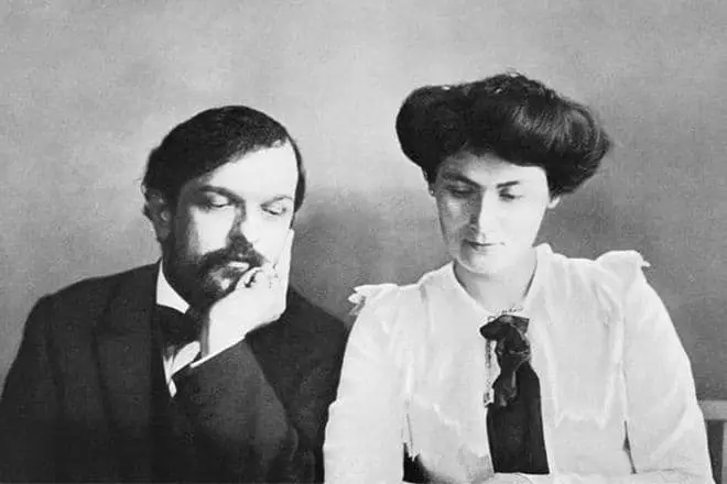 Claude Debussy와 그의 첫 번째 아내 릴리
