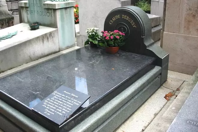 Гроб Цлауде Дебусси