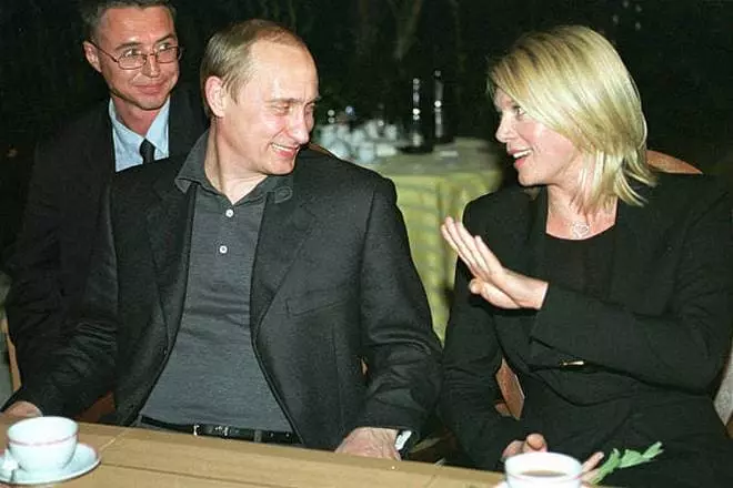 Peta Wilson en Vladimir Putin