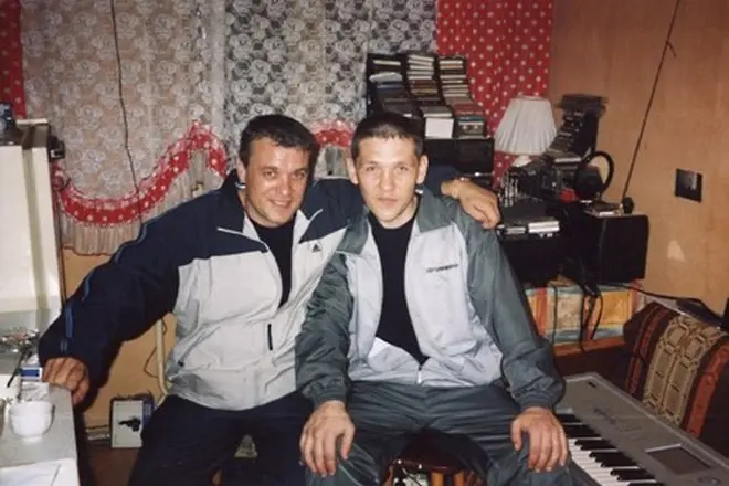 Alexander Dumin dhe vëllai i tij Sergej