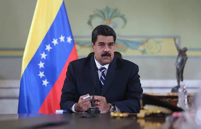 UMongameli waseVenezuela Nicolas Maduro