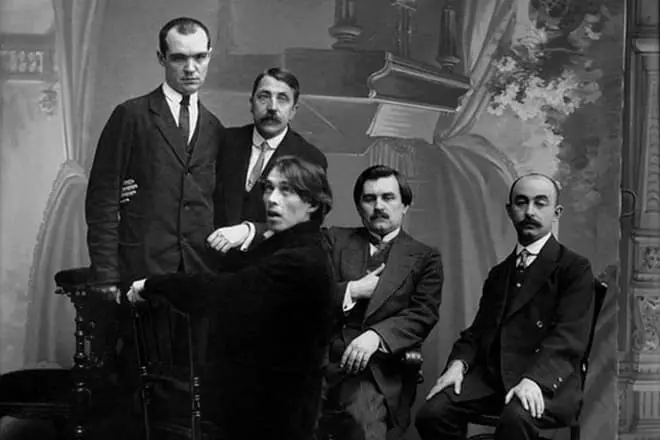 Pavel Filonov, Mikhail Matyhin, Alexey Kycheykh, Kazimir Malevich, Joseph Schoolboy