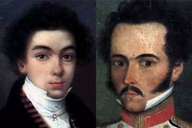 Simon Bolivar yoshlardagi